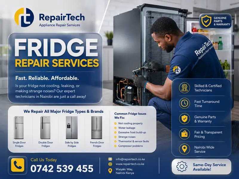 Fridge Repair in Nairobi – RepairTech Kenya